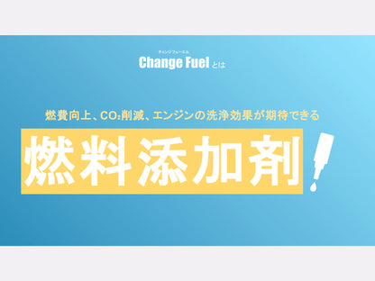 ガソリン(レギュラー・ハイオク)用｜Change Fuel 50mL